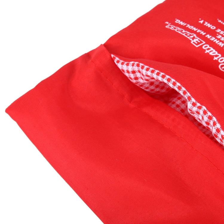 Washable Reusable Microwave Potato Cooker Bag (Cooks Up to 4 Potatoes At The Same Time), Size: 26.7*17.6cm(Red) - free shipping - PMC TechLife - Order now!