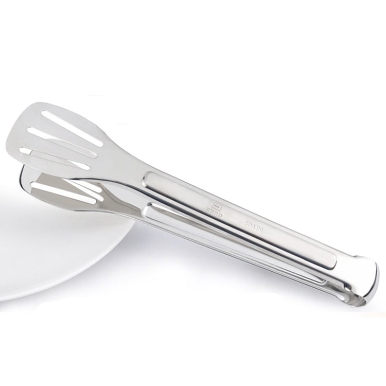 Stainless Steel Barbecue Steak Clip Tongs BBQ Roasting Shovels Leak Steak Shovel Spatula Food Clamp Bread Clips, Length: 24cm - Food Clips & Clips by PMC TechLife | Online Shopping South Africa | PMC TechLife | Buy Now Pay Later Mobicred