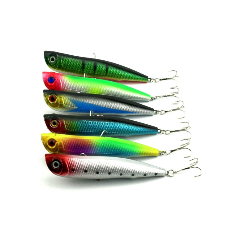 HENGJIA Artificial Fishing Lures Popper Bionic Fishing Bait with Hooks, Length: 10.5 cm, Random Color Delivery - Fishing Lures by HENGJIA | Online Shopping South Africa | PMC TechLife | Buy Now Pay Later Mobicred