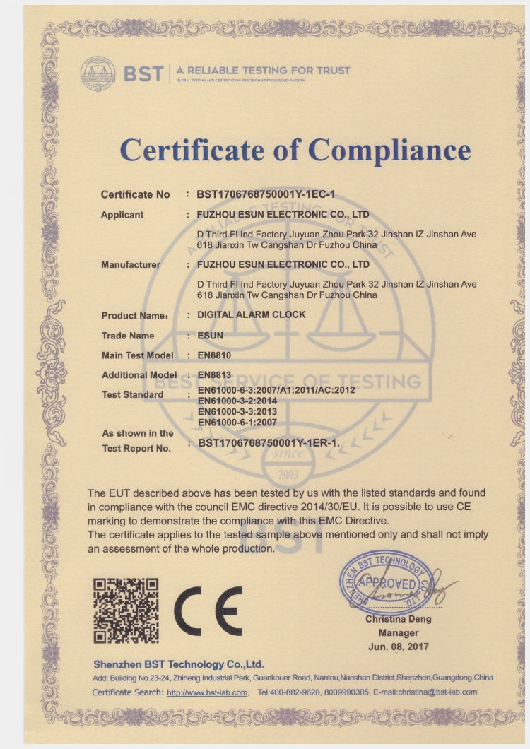 Multi-Function Large 3D LED Digital Wall Alarm Clock with Snooze Function, 12/24 Hours Display for Home, Kitchen, Office, DC 5V, CE Certificated(Blue) - Wall Clock by PMc TechLife | Online Shopping South Africa | PMc TechLife | Buy Now Pay Later Mobicred