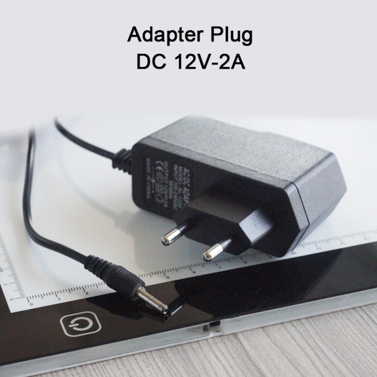 A2 Size 23W 12V  LED Three Level of Brightness Dimmable Acrylic Copy Boards for Anime Sketch Drawing Sketchpad, with Power Adapter - free shipping - PMC TechLife - Order now!