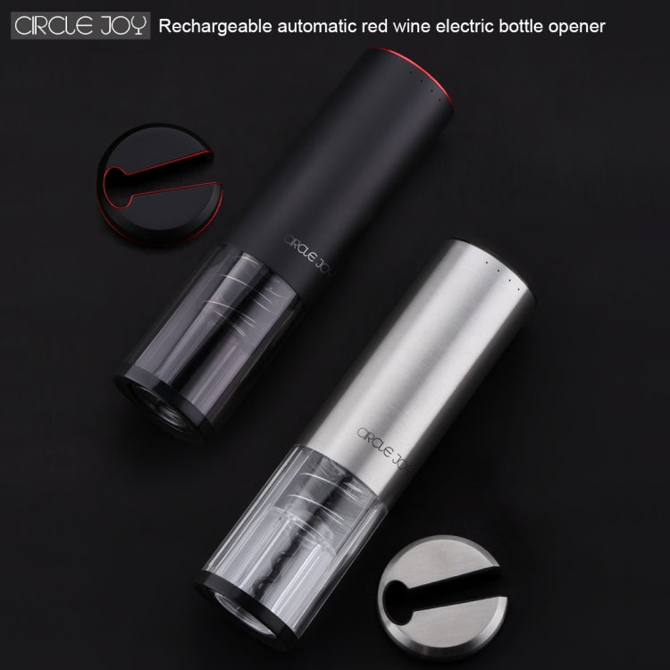 Original Xiaomi Youpin CIRCLE JOY Automatic Rechargeable Electric Wine Bottle Opener(Black) - free shipping - PMC TechLife - Order now!