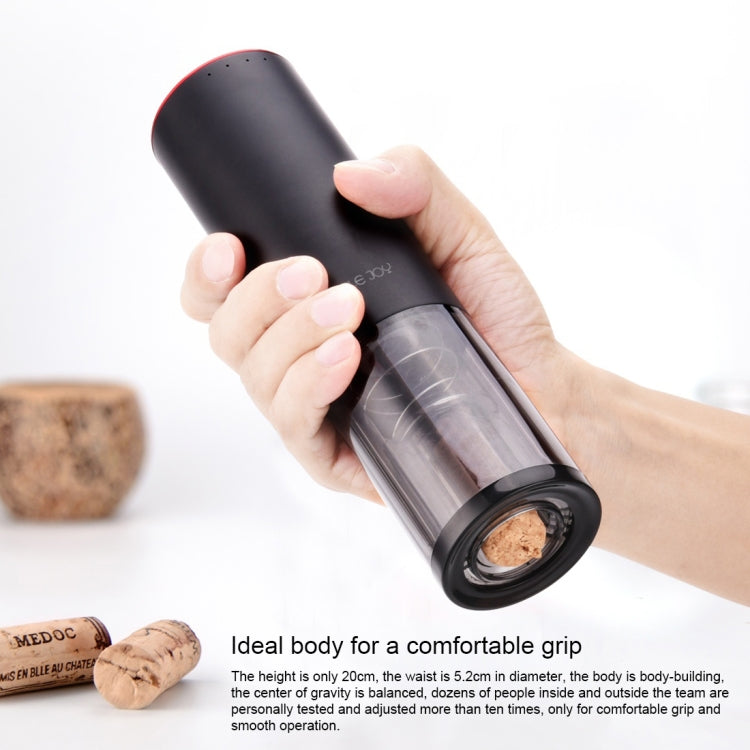 Original Xiaomi Youpin CIRCLE JOY Automatic Rechargeable Electric Wine Bottle Opener(Black) - free shipping - PMC TechLife - Order now!