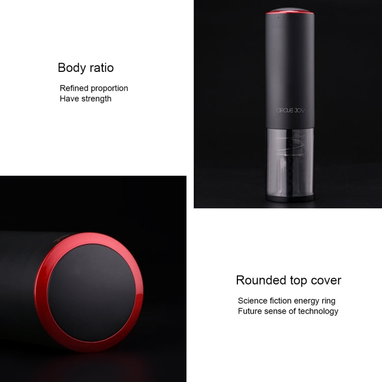 Original Xiaomi Youpin CIRCLE JOY Automatic Rechargeable Electric Wine Bottle Opener(Black) - free shipping - PMC TechLife - Order now!