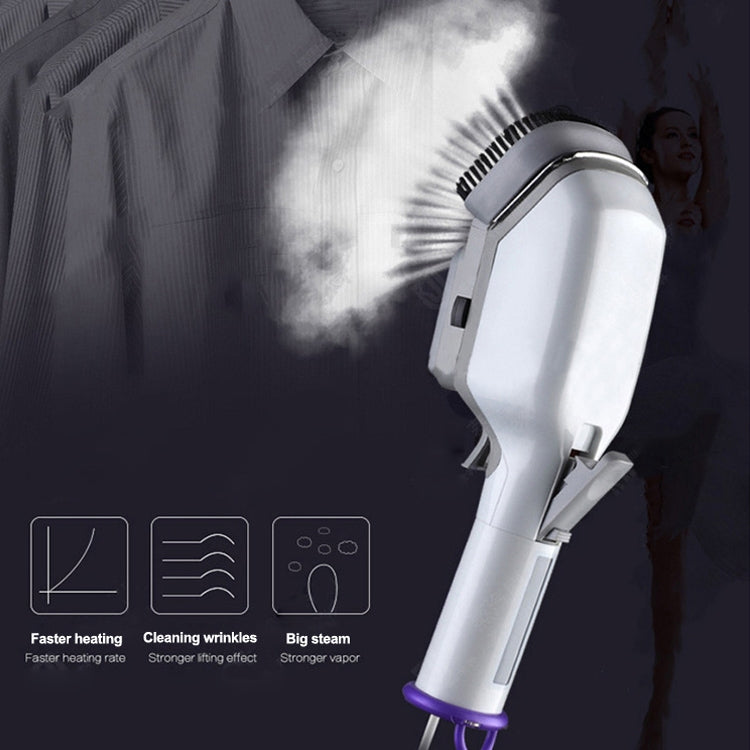 JIN KE JK-760 1000W Multifunctional Portable Hang Hot Machine High Power Household Handheld Steam Brush Ironer with Steel Plate, EU Plug - free shipping - PMC TechLife - Order now!