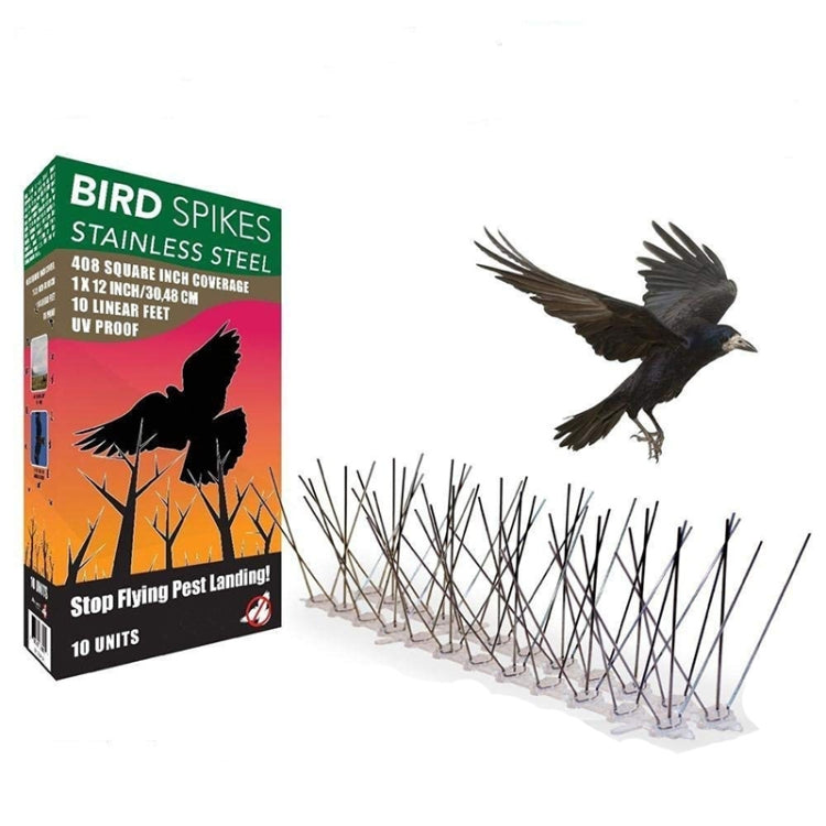 5 PCS / Set Bird Repeller 50cm Stainless Steel Nails Bird Spikes SK411 - Outdoor Insect Repellent by PMC TechLife | Online Shopping South Africa | PMC TechLife | Buy Now Pay Later Mobicred