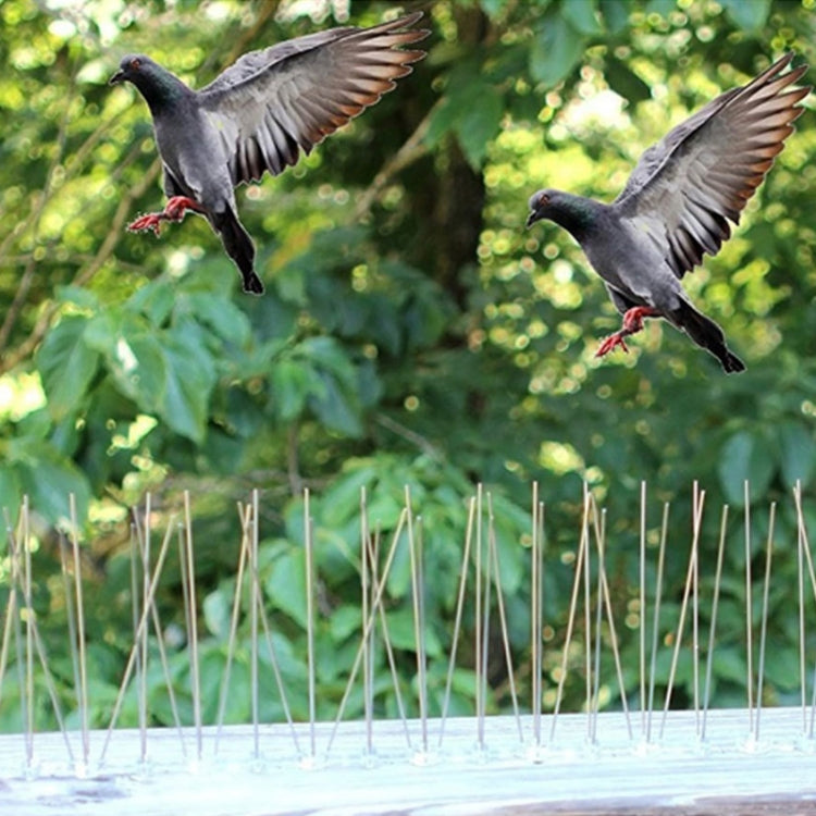 5 PCS / Set Bird Repeller 50cm Stainless Steel Nails Bird Spikes SK411 - Outdoor Insect Repellent by PMC TechLife | Online Shopping South Africa | PMC TechLife | Buy Now Pay Later Mobicred