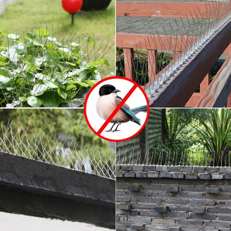 5 PCS / Set Bird Repeller 50cm Stainless Steel Nails Bird Spikes SK411 - Outdoor Insect Repellent by PMC TechLife | Online Shopping South Africa | PMC TechLife | Buy Now Pay Later Mobicred