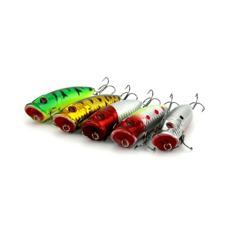 HENGJIA Artificial Popper Fishing Lures Environmentally Friendly Fishing Bait with Hooks, Length: 6.5 cm, Random Color Delivery - Fishing Lures by HENGJIA | Online Shopping South Africa | PMC TechLife | Buy Now Pay Later Mobicred