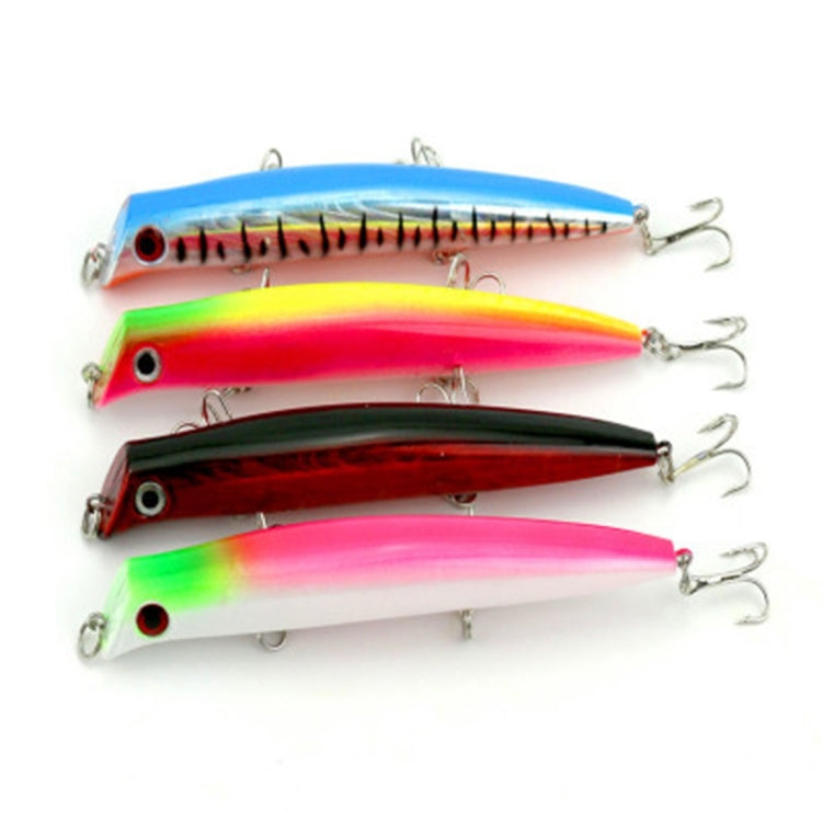 HENGJIA Artificial Fishing Lures Popper Bionic Fishing Bait with Hooks, Length: 12.6 cm, Random Color Delivery - Fishing Lures by HENGJIA | Online Shopping South Africa | PMC TechLife | Buy Now Pay Later Mobicred