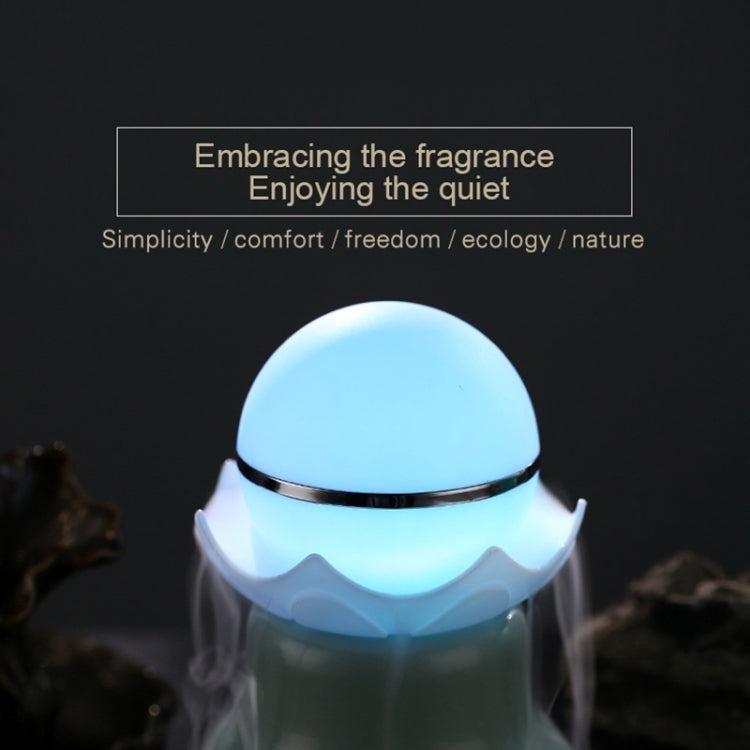4W USB Charging Night Luminescent Pearl Ultrasonic Aromatherapy Humidifier with LED Colorful Light for Home / Office, Water Tank Capacity: 95ml, DC 5V(Mint Green) - Air Purifiers & Accessories by PMC TechLife | Online Shopping South Africa | PMC TechLife | Buy Now Pay Later Mobicred