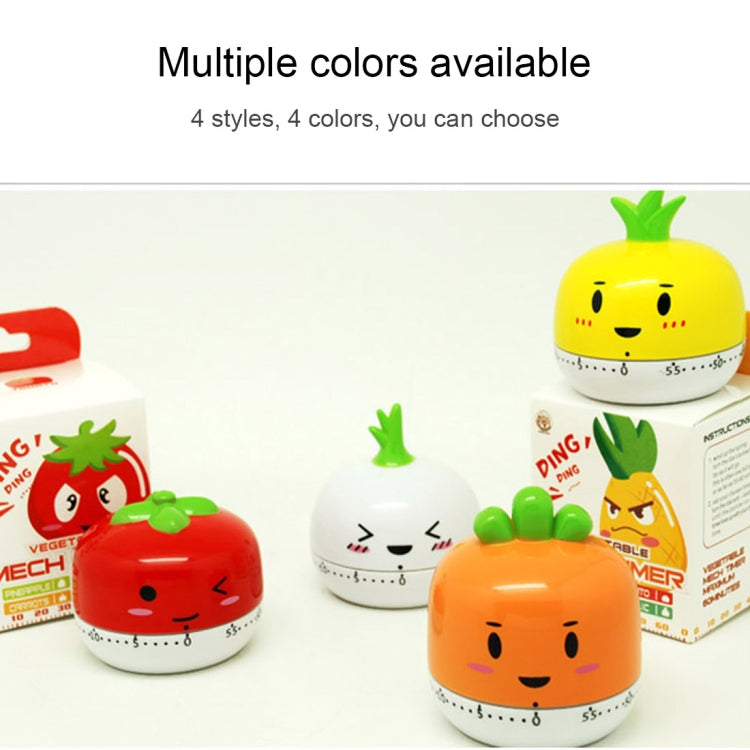 Vegetable Kitchen Timer Cooking Mechanical Timing Tool Count Down Alarm, Random Color Delivery - Digital Countdown by PMC TechLife | Online Shopping South Africa | PMC TechLife | Buy Now Pay Later Mobicred
