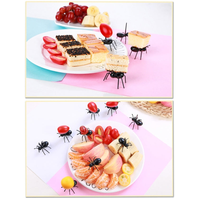 12pcs / Box Worker Ant Fruit Forks Snack Cake Dessert Tableware Home Kitchen Party Dinner Fruit Pick Kitchen Tool - Gadgets by PMC TechLife | Online Shopping South Africa | PMC TechLife | Buy Now Pay Later Mobicred