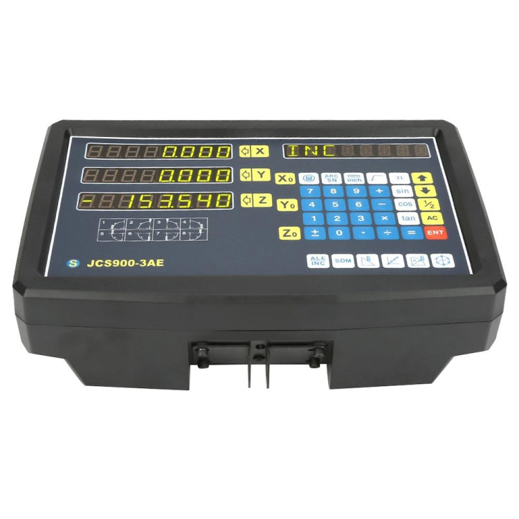 JCS900-3AE Three Axes Digital Readout Display Milling Lathe Machine, EU Plug - Digital Multimeter by PMC TechLife | Online Shopping South Africa | PMC TechLife