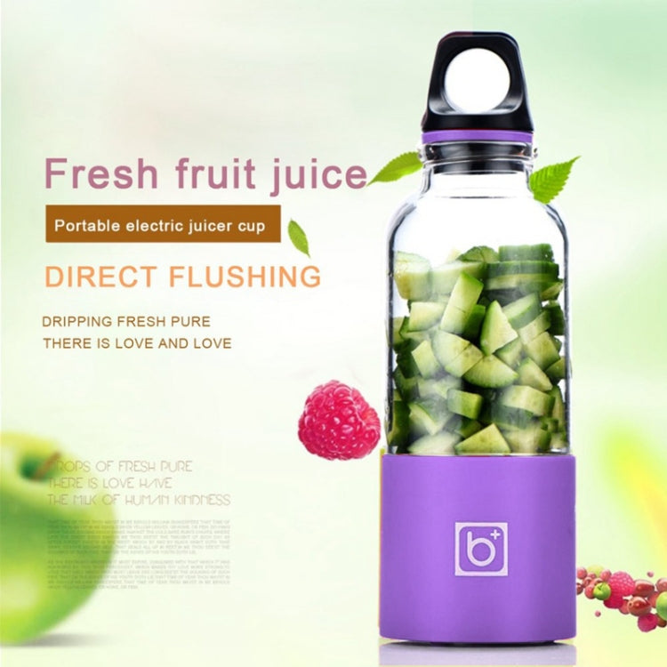 Bingo 500ml Mini Portable USB Rechargeable Electric Juicer Cup  Juicer Blender, 22000 Revolutions Per Minute(Purple) - free shipping - PMC TechLife - Order now!