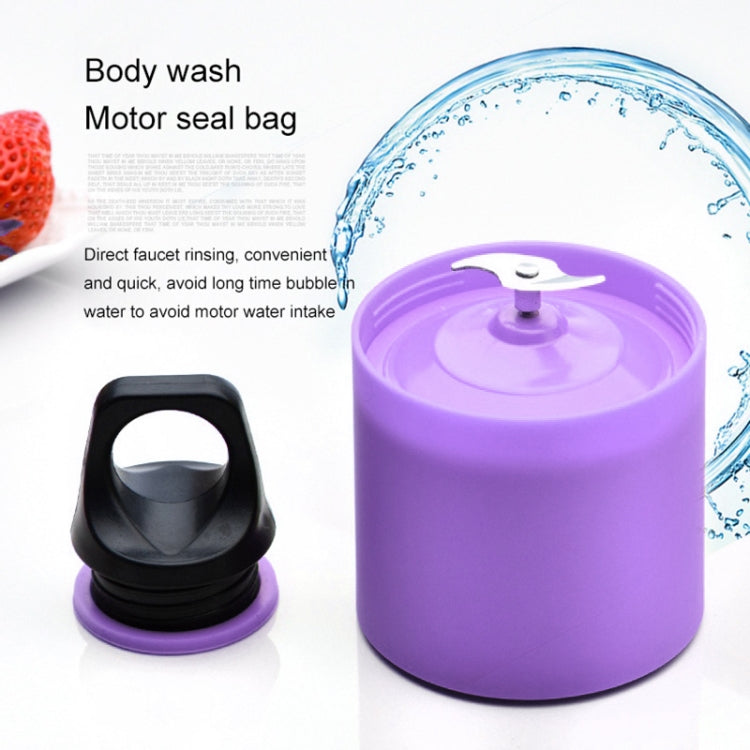 Bingo 500ml Mini Portable USB Rechargeable Electric Juicer Cup  Juicer Blender, 22000 Revolutions Per Minute(Purple) - free shipping - PMC TechLife - Order now!