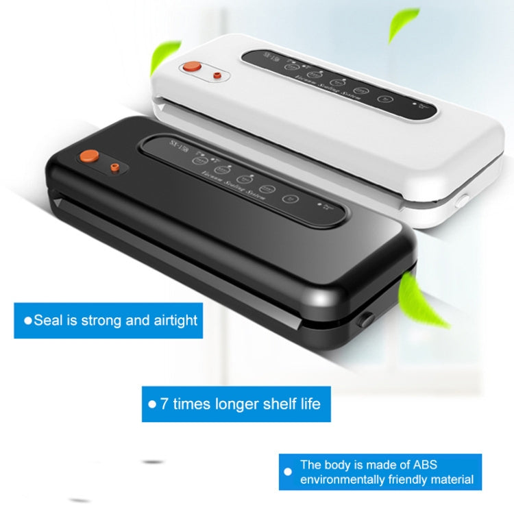 Household Commercial Food Vacuum Plastic Packaging Machine Sealer Closer Machine, EU Plug (Black) - Preservation Supplies by PMc TechLife | Online Shopping South Africa | PMc TechLife | Buy Now Pay Later Mobicred