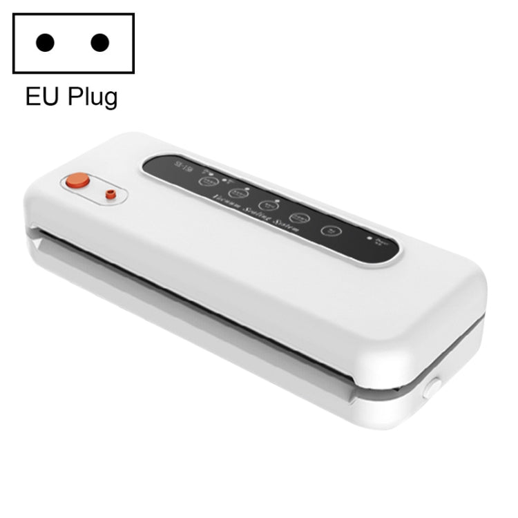Household Commercial Food Vacuum Plastic Packaging Machine Sealer Closer Machine, EU Plug (White) - free shipping - PMc TechLife - Order now!
