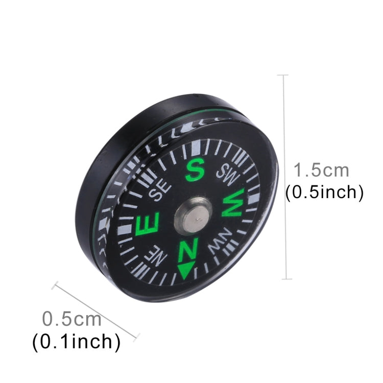 20 PCS 15mm Outdoor Sports Camping Hiking Pointer Guider Plastic Compass Hiker Navigation, Random Color Delivery - Hiking Meter by PMC TechLife | Online Shopping South Africa | PMC TechLife | Buy Now Pay Later Mobicred