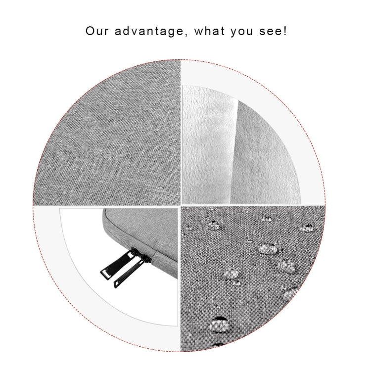 For 13 inch and Below Universal Wearable Oxford Cloth Soft Business Inner Package Laptop Tablet Bag(Black) - 12.1 inch by PMC TechLife | Online Shopping South Africa | PMC TechLife | Buy Now Pay Later Mobicred