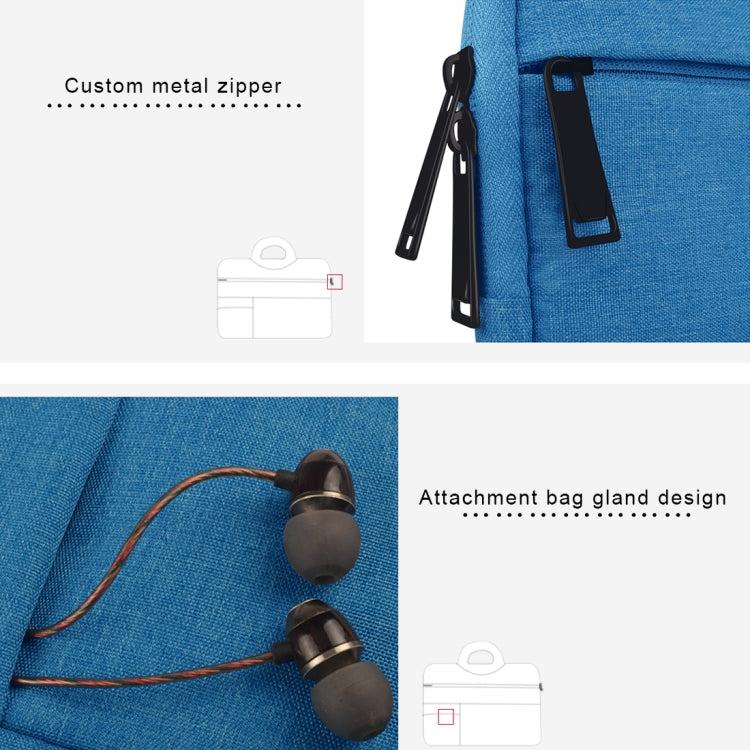 Universal Multiple Pockets Wearable Oxford Cloth Soft Portable Leisurely Handle Laptop Tablet Bag, For 12 inch and Below Macbook, Samsung, Lenovo, Sony, DELL Alienware, CHUWI, ASUS, HP (Black) - free shipping - PMC Jewellery - Order now!
