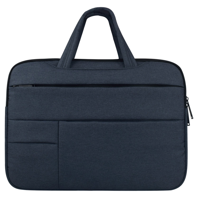 Universal Multiple Pockets Wearable Oxford Cloth Soft Portable Leisurely Handle Laptop Tablet Bag, For 12 inch and Below Macbook, Samsung, Lenovo, Sony, DELL Alienware, CHUWI, ASUS, HP (navy) - 12.1 inch by PMC TechLife | Online Shopping South Africa | PMC TechLife | Buy Now Pay Later Mobicred