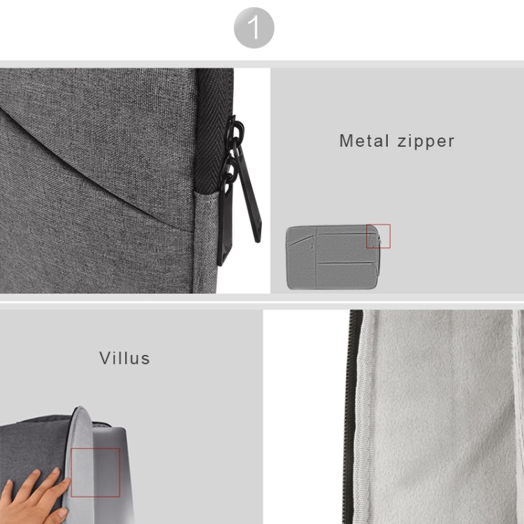 Universal Multiple Pockets Wearable Oxford Cloth Soft Portable Simple Business Laptop Tablet Bag, For 12 inch and Below Macbook, Samsung, Lenovo, Sony, DELL Alienware, CHUWI, ASUS, HP - 12.1 inch by PMC TechLife | Online Shopping South Africa | PMC TechLife | Buy Now Pay Later Mobicred