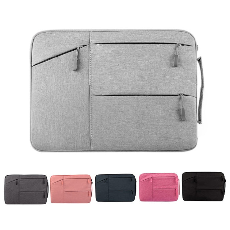 Universal Multiple Pockets Wearable Oxford Cloth Soft Portable Simple Business Laptop Tablet Bag, For 14 inch and Below Macbook, Samsung, Lenovo, Sony, DELL Alienware, CHUWI, ASUS, HP(navy) - 15 inch by PMC TechLife | Online Shopping South Africa | PMC TechLife | Buy Now Pay Later Mobicred