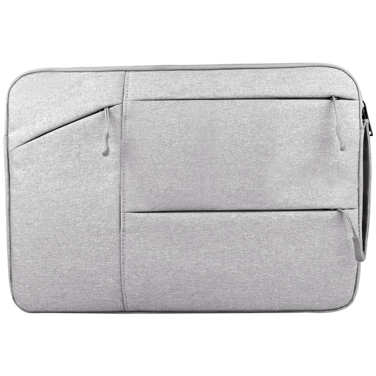 Universal Multiple Pockets Wearable Oxford Cloth Soft Portable Simple Business Laptop Tablet Bag, For 15.6 inch and Below Macbook, Samsung, Lenovo, Sony, DELL Alienware, CHUWI, ASUS, HP (Light Grey) - free shipping - PMC TechLife - Order now!