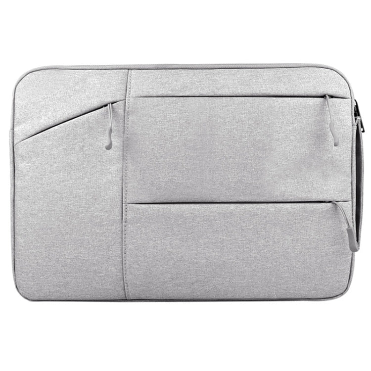 Universal Multiple Pockets Wearable Oxford Cloth Soft Portable Simple Business Laptop Tablet Bag, For 15.6 inch and Below Macbook, Samsung, Lenovo, Sony, DELL Alienware, CHUWI, ASUS, HP (Light Grey) - free shipping - PMC TechLife - Order now!