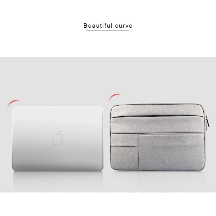 Universal Multiple Pockets Wearable Oxford Cloth Soft Portable Leisurely Laptop Tablet Bag, For 13.3 inch and Below Macbook, Samsung, Lenovo, Sony, DELL Alienware, CHUWI, ASUS, HP (Pink) - 13.3 inch by PMC TechLife | Online Shopping South Africa | PMC TechLife | Buy Now Pay Later Mobicred