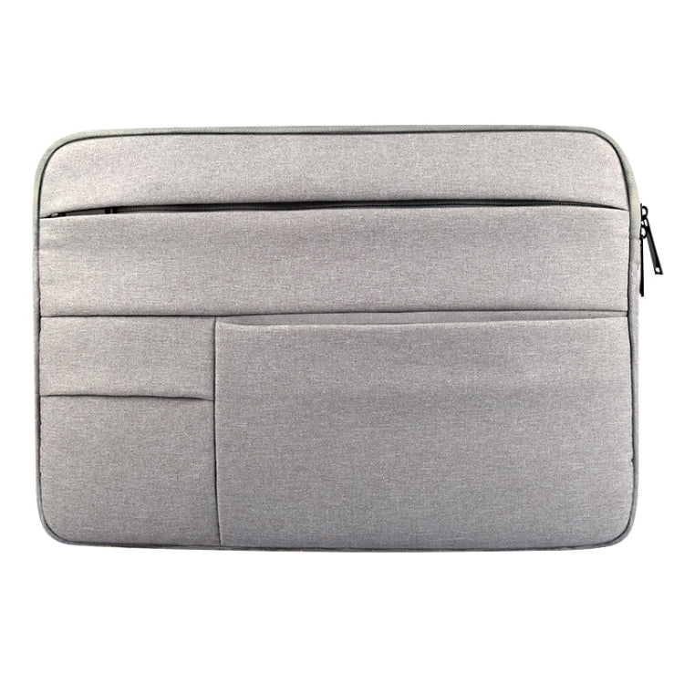 Universal Multiple Pockets Wearable Oxford Cloth Soft Portable Leisurely Laptop Tablet Bag, For 13.3 inch and Below Macbook, Samsung, Lenovo, Sony, DELL Alienware, CHUWI, ASUS, HP (Grey) - 13.3 inch by PMC TechLife | Online Shopping South Africa | PMC TechLife | Buy Now Pay Later Mobicred