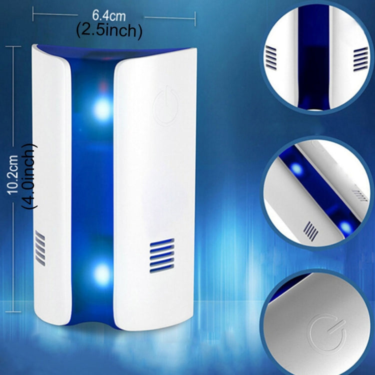 Electromagnetic Wave Frequency-conversion Double Waves Multi-function Mosquito Repellent Ultrasonic Pest Repeller(White) - Repellents by PMC TechLife | Online Shopping South Africa | PMC TechLife | Buy Now Pay Later Mobicred