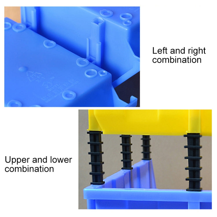 Thickened Oblique Plastic Box Combined Parts Box Material Box, Random Color Delivery, Size: 18cm X 12cm X 8cm - Storage Bags & Boxes by PMC TechLife | Online Shopping South Africa | PMC TechLife | Buy Now Pay Later Mobicred