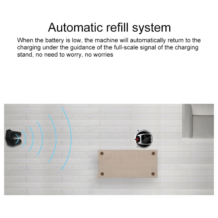 FD-3RSW(IB)CS 800Pa Suction Smart Household Vacuum Cleaner Clean Robot with Remote Control - Robot Vacuum Cleaner by PMC TechLife | Online Shopping South Africa | PMC TechLife | Buy Now Pay Later Mobicred