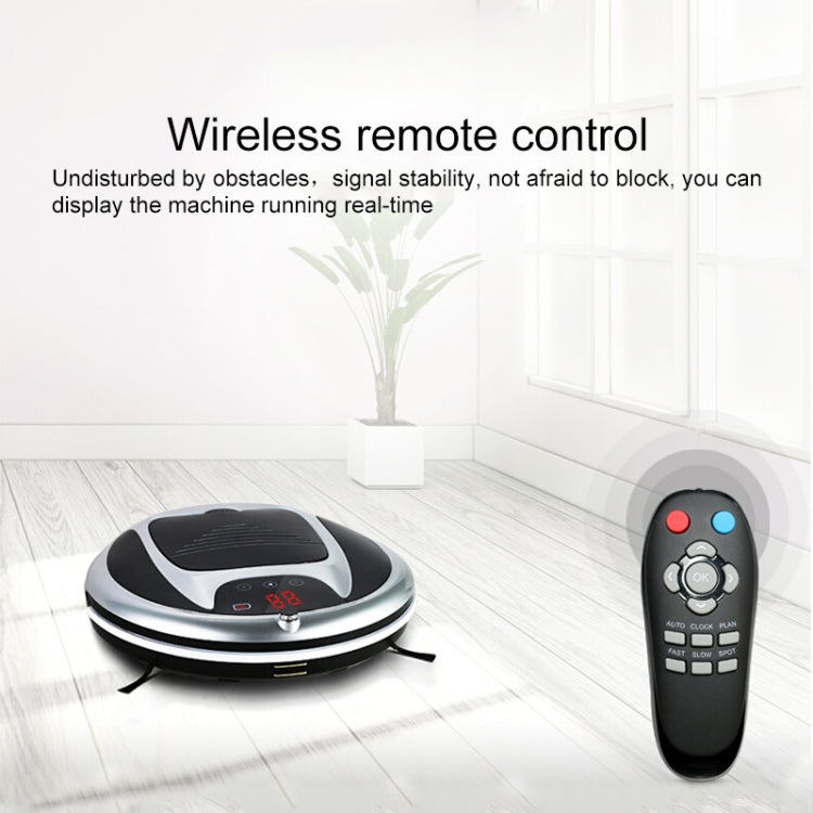 FD-3RSW(IB)CS 800Pa Suction Smart Household Vacuum Cleaner Clean Robot with Remote Control - Robot Vacuum Cleaner by PMC TechLife | Online Shopping South Africa | PMC TechLife | Buy Now Pay Later Mobicred