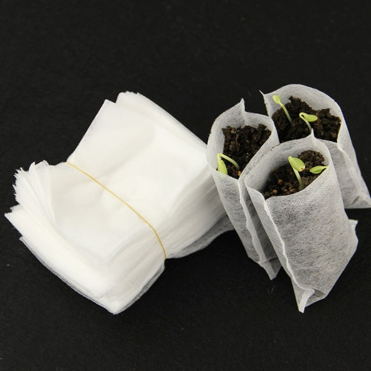 100pcs/Pack Nursery Pots Seedling-Raising Bags Environmental Non-woven Nursery Bags - Flower Pots & Planters by PMC TechLife | Online Shopping South Africa | PMC TechLife