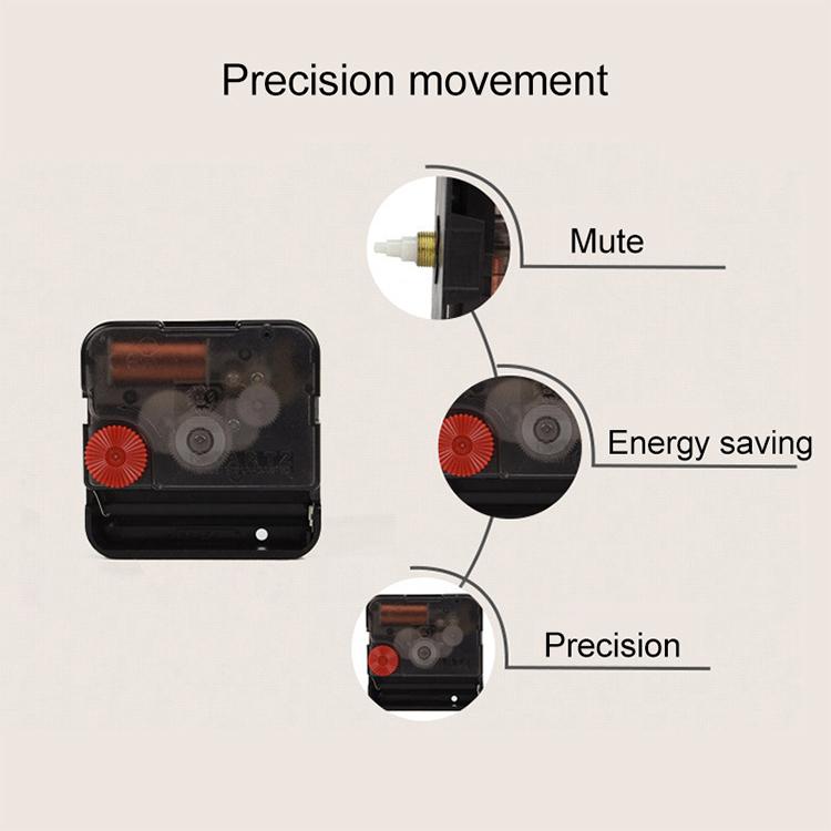 Retro Wooden Round Single-sided Gear Clock Arabic Number Wall Clock, Diameter: 70cm (Gold) - free shipping - PMC TechLife - Order now!