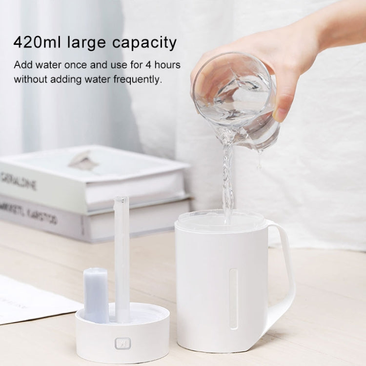 ML-S2 Water Cup Shape Intelligent Mute LED Night Light Atomized Humidifier Air humidification Machine(Pink) - free shipping - PMC TechLife - Order now!