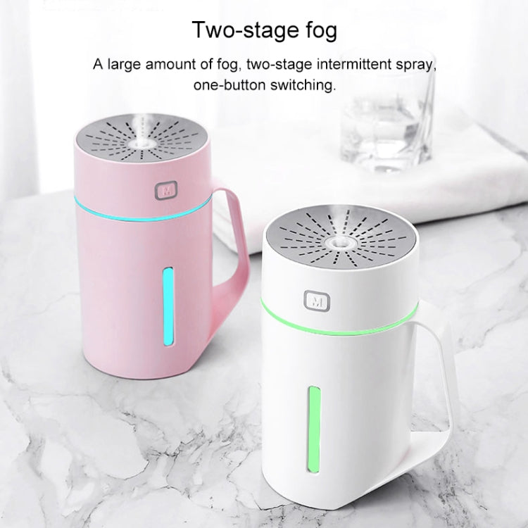 ML-S2 Water Cup Shape Intelligent Mute LED Night Light Atomized Humidifier Air humidification Machine(Pink) - free shipping - PMC TechLife - Order now!