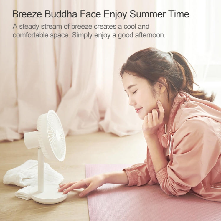 Original Xiaomi Youpin SOLOVE USB Charging Desktop Electric Fan Dormitory Office Mini Fan, with 3 Speed Control(White) - free shipping - PMC Jewellery - Order now!