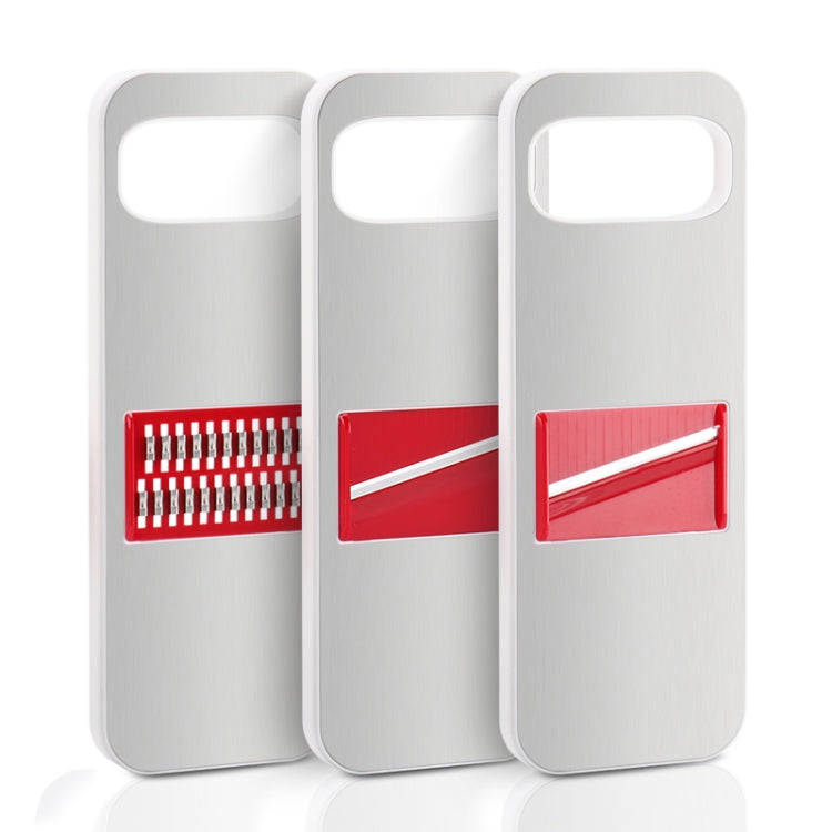 C321 Multifunctional Household Kitchen Stainless Steel Vegetables Cutter Potato Grater (Silver) - Cutter & Peeler by PMC TechLife | Online Shopping South Africa | PMC TechLife | Buy Now Pay Later Mobicred