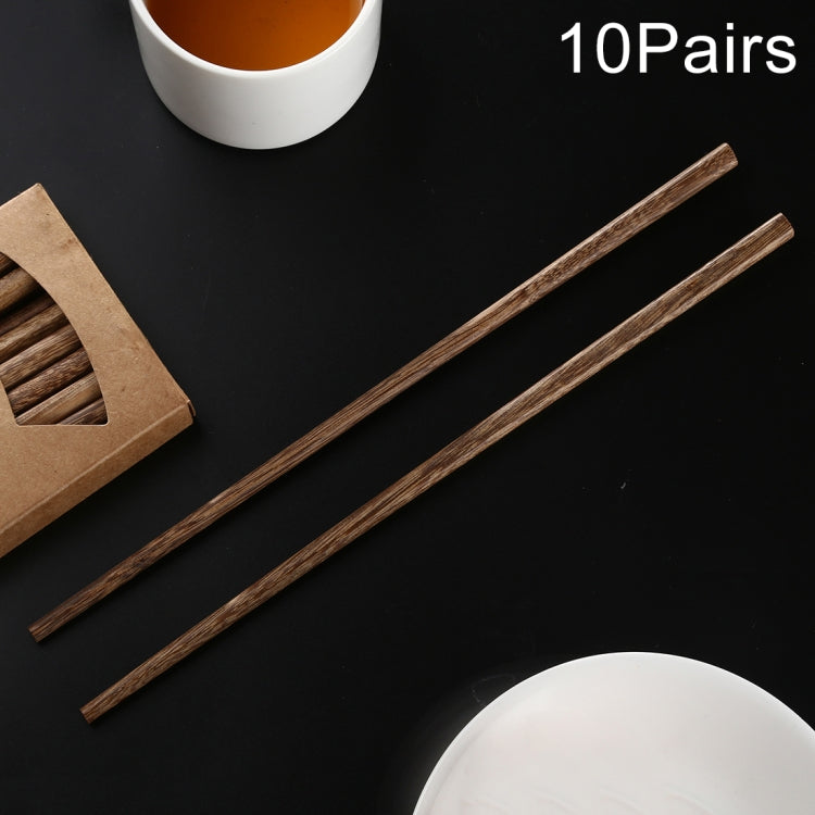 10 Pairs Natural Wenge Non-slip Chopsticks - Cutlery Sets by PMc TechLife | Online Shopping South Africa | PMc TechLife | Buy Now Pay Later Mobicred