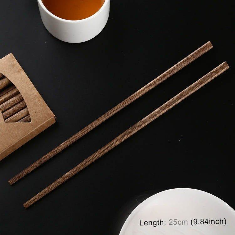 10 Pairs Natural Wenge Non-slip Chopsticks - Cutlery Sets by PMc TechLife | Online Shopping South Africa | PMc TechLife | Buy Now Pay Later Mobicred