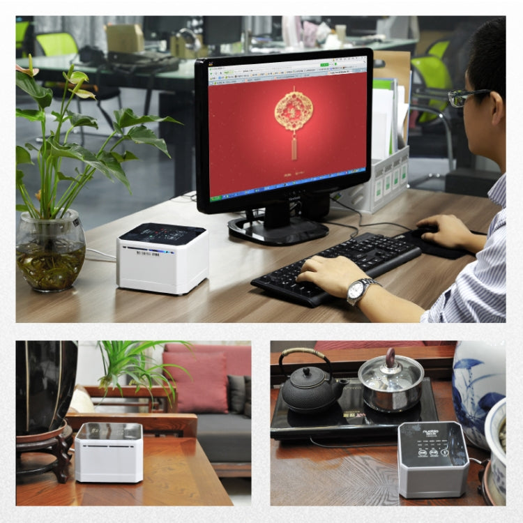 Nobico J008 Air Purifier Home Desktop Negative Ion Mini Purifier(White) - free shipping - PMC TechLife - Order now!