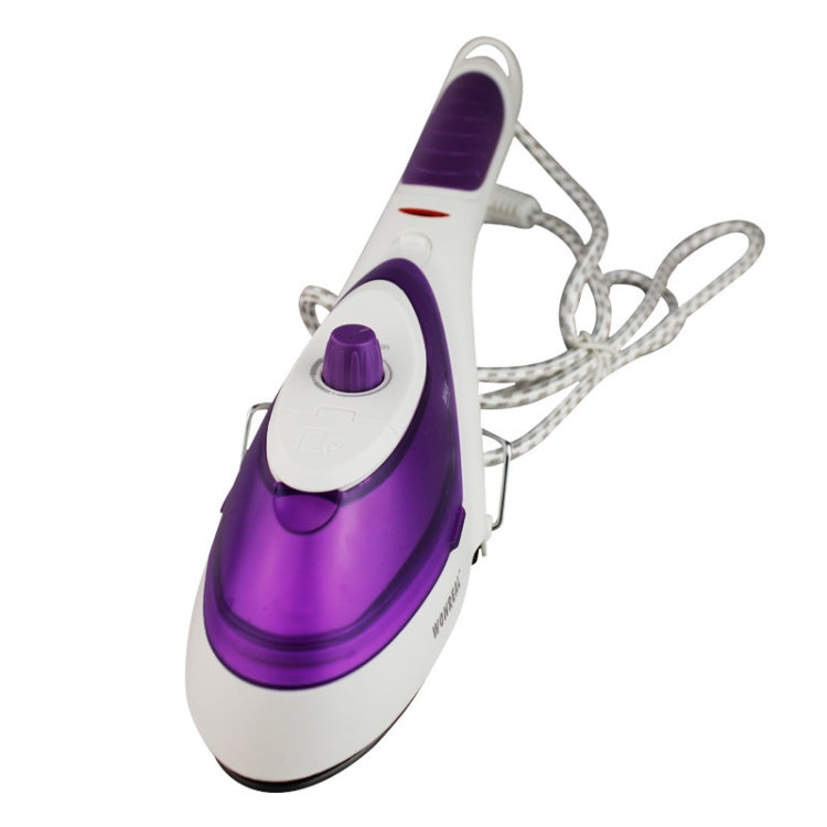 YB-888 900W 2 in 1 Multifunction Household Small Handheld Ironer Travel Portable Handheld Steam Hanging Hot Machine with Steam Brush & Measuring Cup, EU Plug(Purple) - free shipping - PMC TechLife - Order now!