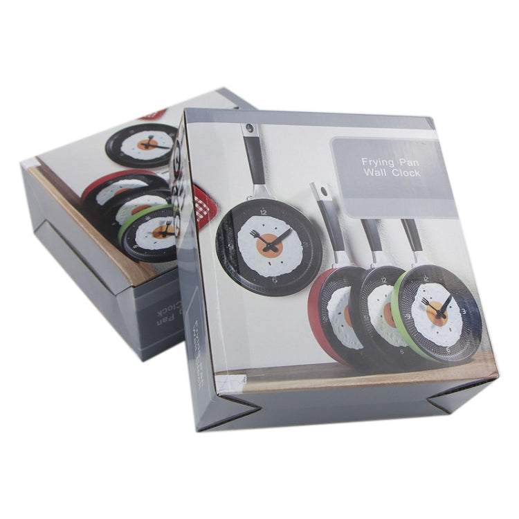 Fried Egg Pan Shape Creative Living Room Decorative Wall Clock (Orange) - Wall Clock by PMc TechLife | Online Shopping South Africa | PMc TechLife | Buy Now Pay Later Mobicred