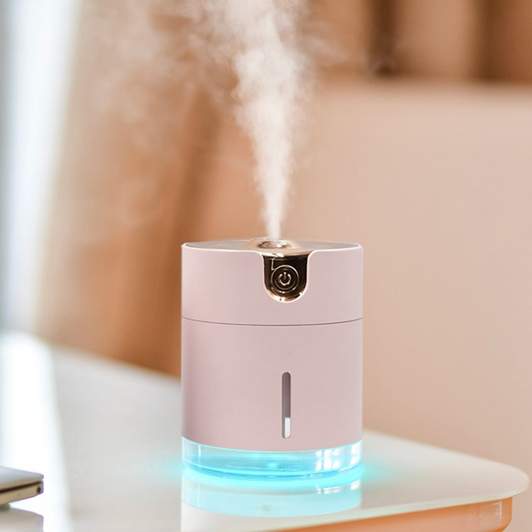 WT-H16 USB Charging Water Pattern Atomizing Humidifier with Colorful Night Lights, Water Tank Capacity: 300mL (Pink) - free shipping - PMC TechLife - Order now!