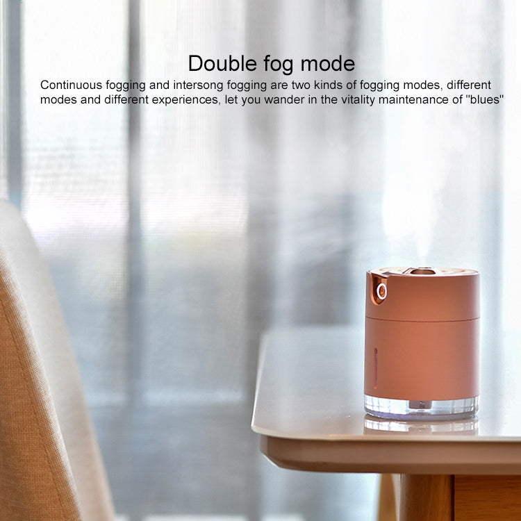 WT-H16 USB Charging Water Pattern Atomizing Humidifier with Colorful Night Lights, Water Tank Capacity: 300mL (Blue) - free shipping - PMC TechLife - Order now!