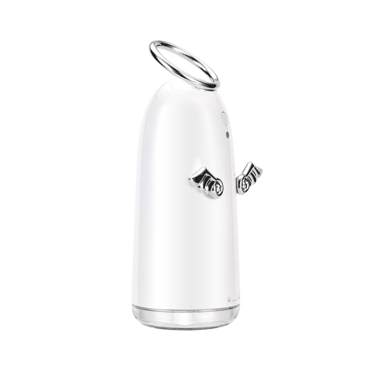 TSHM0 Mini Angel Atomizing Humidifier with Colorful Night Lights, Water Tank Capacity: 230mL (Silver) - free shipping - PMC TechLife - Order now!